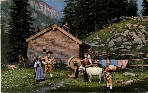 Appenzeller Sennhütte - Sonderstempel Rückseite