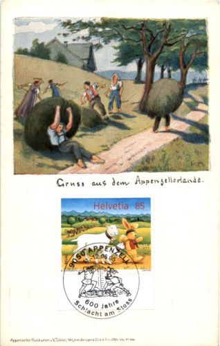 Gruss aus dem Appenzellerland - Sonderstempel