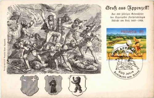 Gruss aus Appenzell - Sonderstempel
