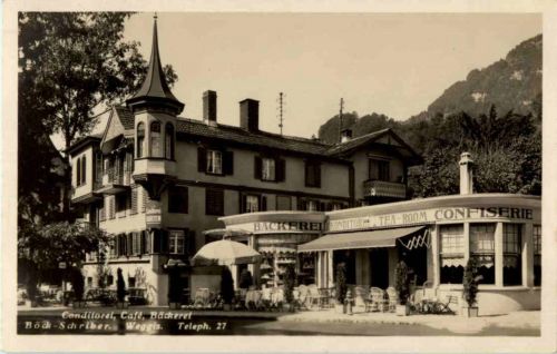 Weggis - Cafe Böck
