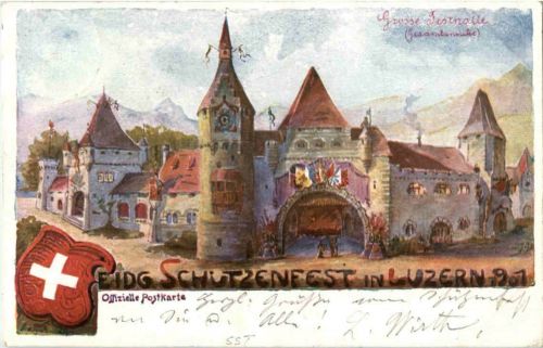 Luzern - Schützenfest 1901
