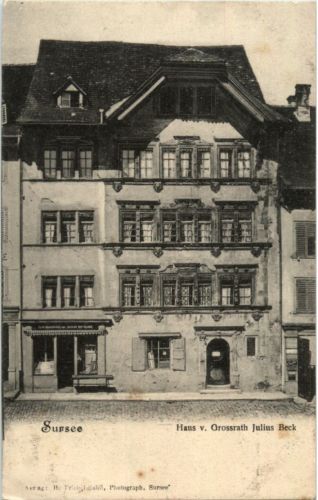 Sursee - Haus v. Grossrath Julius Beck