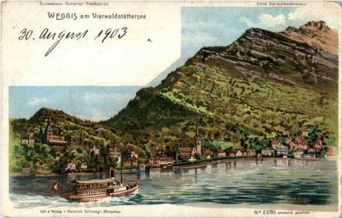 Weggis - Litho