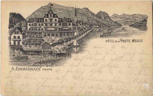 Weggis - Hotel de la Poste