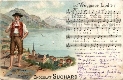 Weggis - Chocolat Suchard - Litho