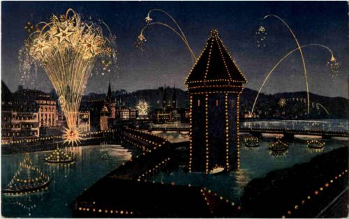 Luzern - Festbeleuchtung