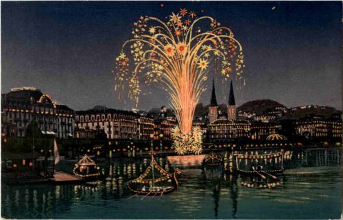 Luzern - Festbeleuchtung
