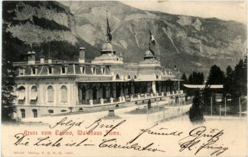 Gruss vom Casino Walghaus Flims
