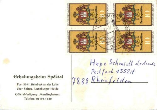 Steinbeck an der Luhe