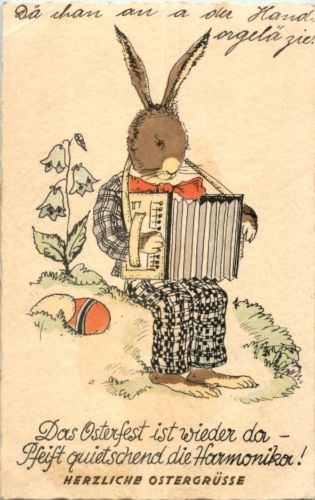Ostern - Hase Akkordeon