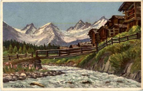 Künstlerkarte - Schütz