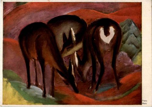 Künstlerkarte - Franz Marc