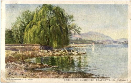 Künstlerkarte A. Stutz