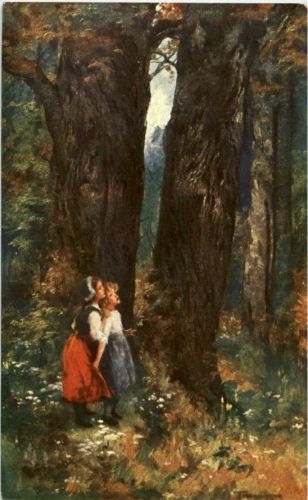 Künstlerkarte sign Tolnay