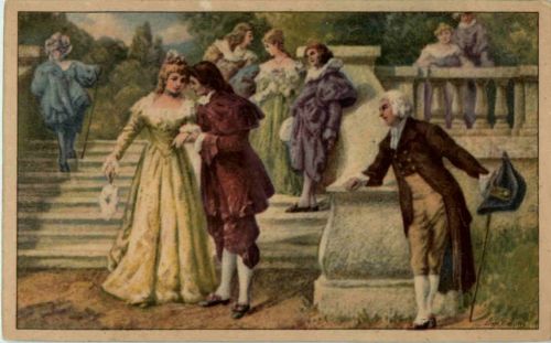 Künstlerpostkarte sign. Ernst Kiesling