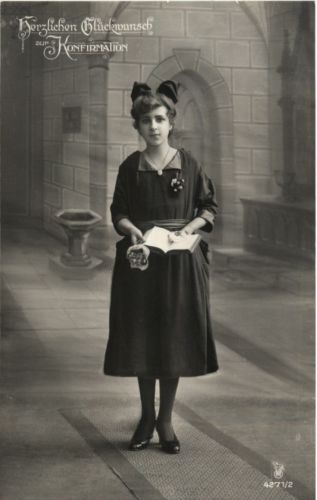Konfirmation - Mädchen
