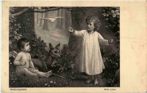 Kind sign. Meta Löwe