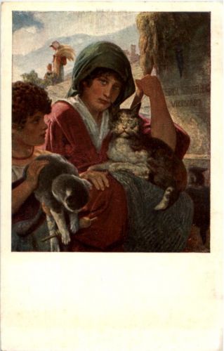 Künstlerkarte sign. Erst Stuckelberg