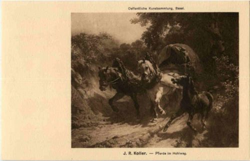 Künstlerkarte - sign. Koller