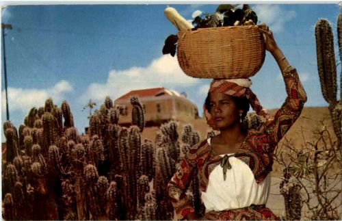 Curacao - Native Fruit Girl