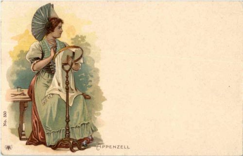 Appenzell - Litho - Tracht