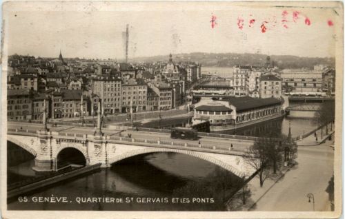 Geneve - Quartier de St. Gervais