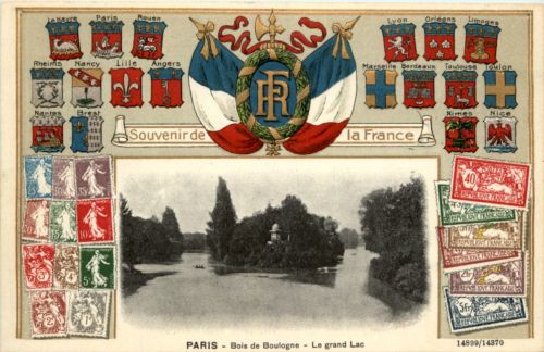 Paris - Litho - Timbres