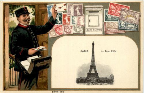 Paris - Litho - Timbres