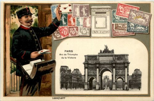 Paris - Litho - Timbres
