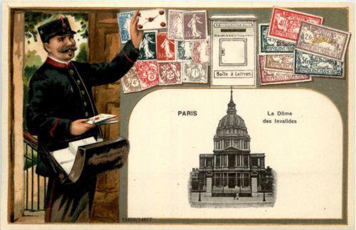 Paris - Litho - Timbres