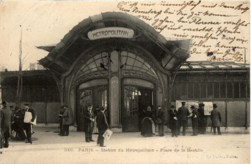 Paris - Station du Metropolitain