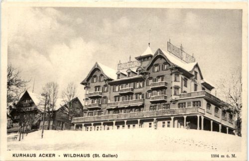 Wildhaus - Hotel Acker