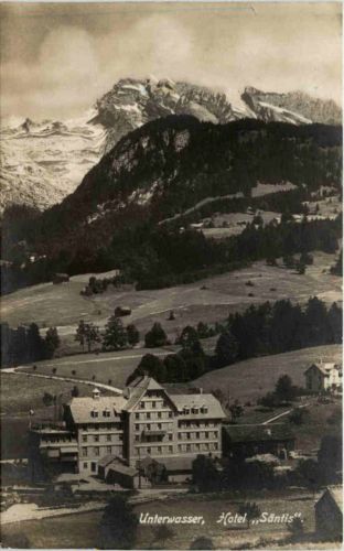 Unterwasser - Hotel Säntis