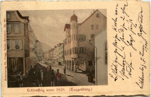 Lichtensteig anno 1820
