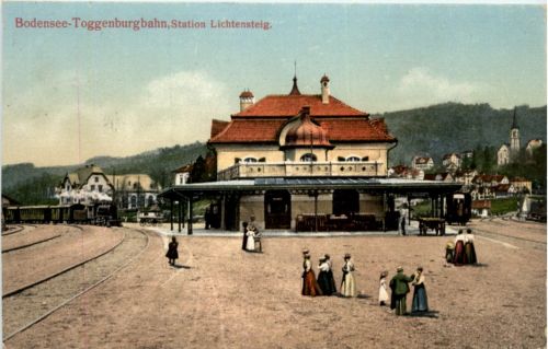 Bodensee Toggenburgbahn - Station Lichtensteig