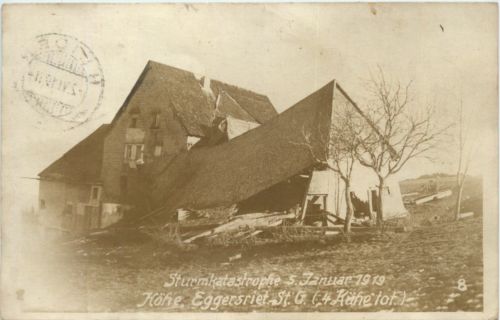 Eggersriet - Sturmkatastrophe 1919