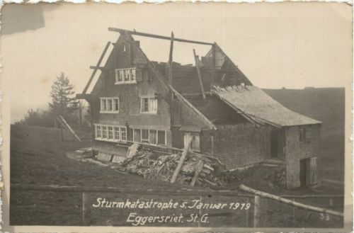 Eggersriet - Sturmkatastrophe 1919