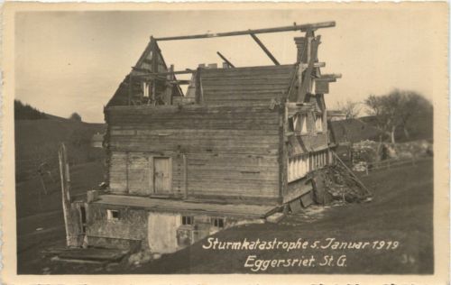 Eggersriet - Sturmkatastrophe 1919
