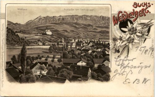 Buchs Werdenberg - Litho