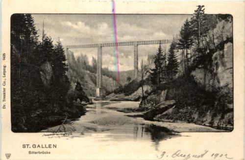 Sitterviadukt bei Bruggen