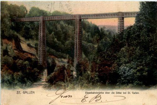 Sitterviadukt bei Bruggen