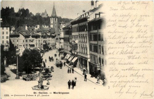 St. Gallen - Marktgasse