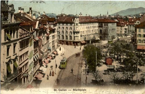 St. Gallen - Marktplatz