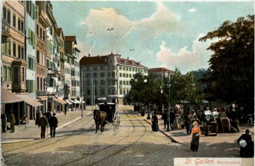 St. Gallen - Marktplatz