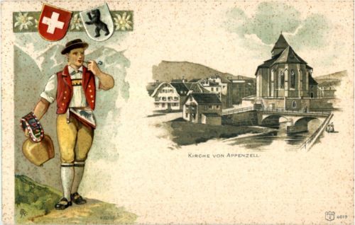 Appenzell - Litho