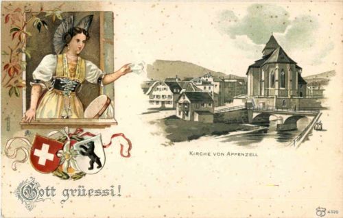 Appenzell - Litho