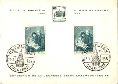 Charleroi - Ecole de Philatelie 1965