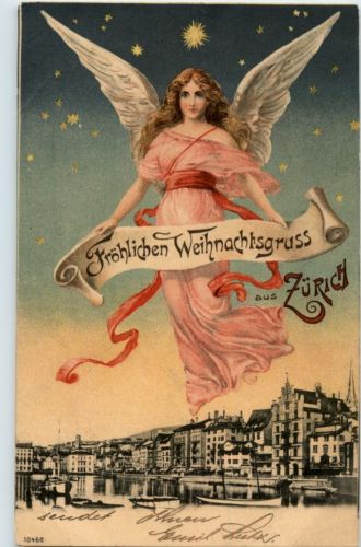 Zürich Fröhliche Weihnachten - Engel Angel