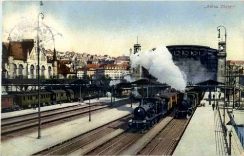 Zürich - Bahnhof eisenbahn
