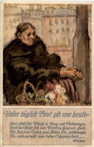 Zürich - Kriegsnotunterstützung